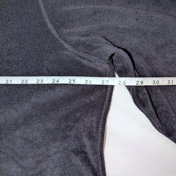 LAUREN Ralph Lauren | Black Terry Cloth Full Zip Hoodie Athleisure | Size 2X - Picture 10 of 12